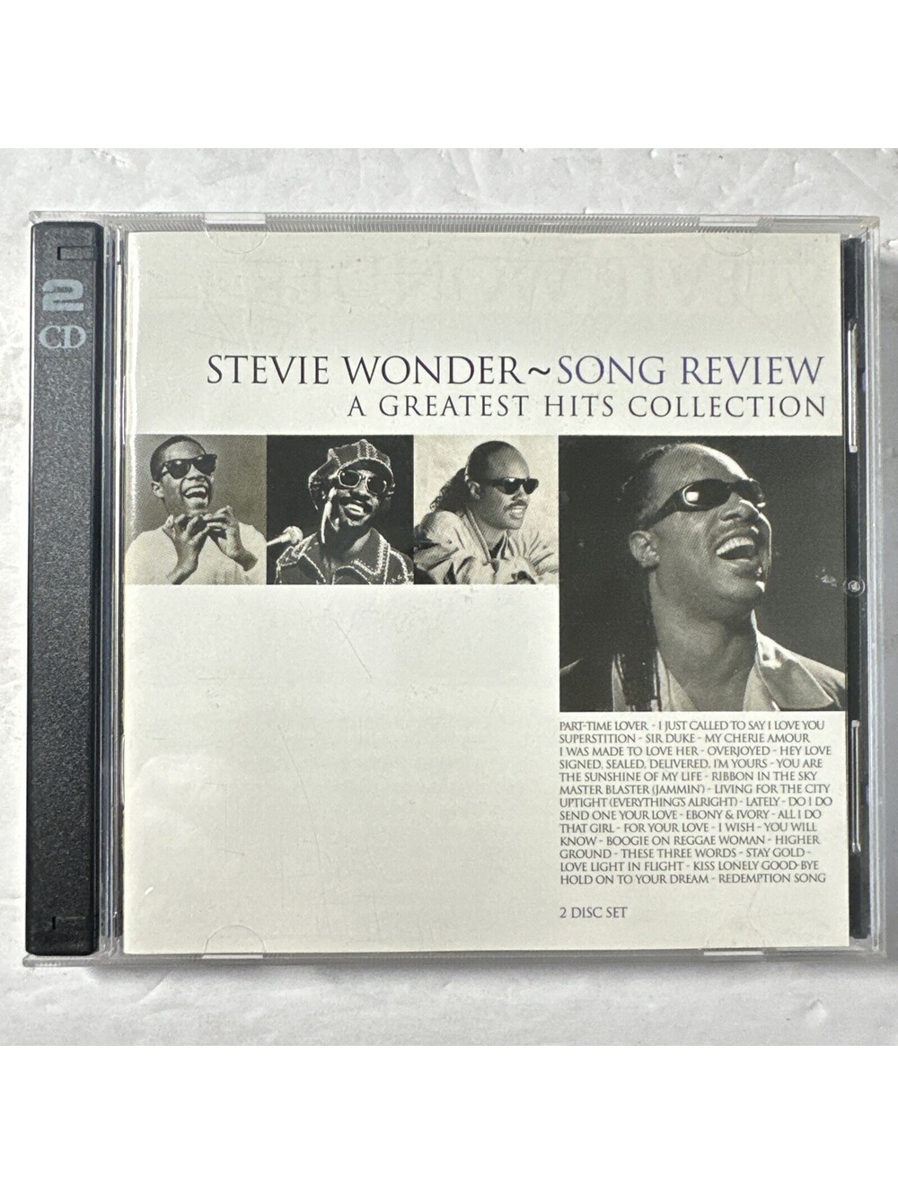 Stevie Wonder Song Review Greatest Hits Collection 2 CD Best Of Mint Discs